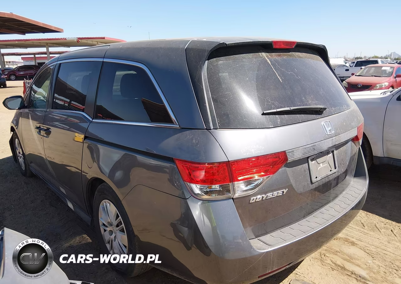 2014 Honda Odyssey Lx VIN:5FNRL5H2XEB022372 - 3