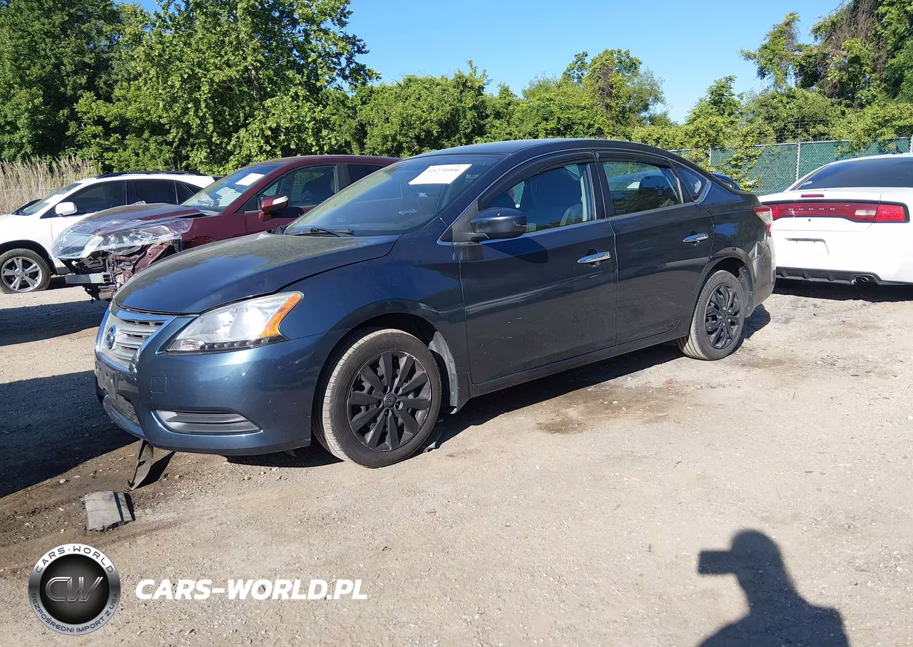 2014 Nissan Sentra Sv VIN:3N1AB7AP4EY317413 - 2