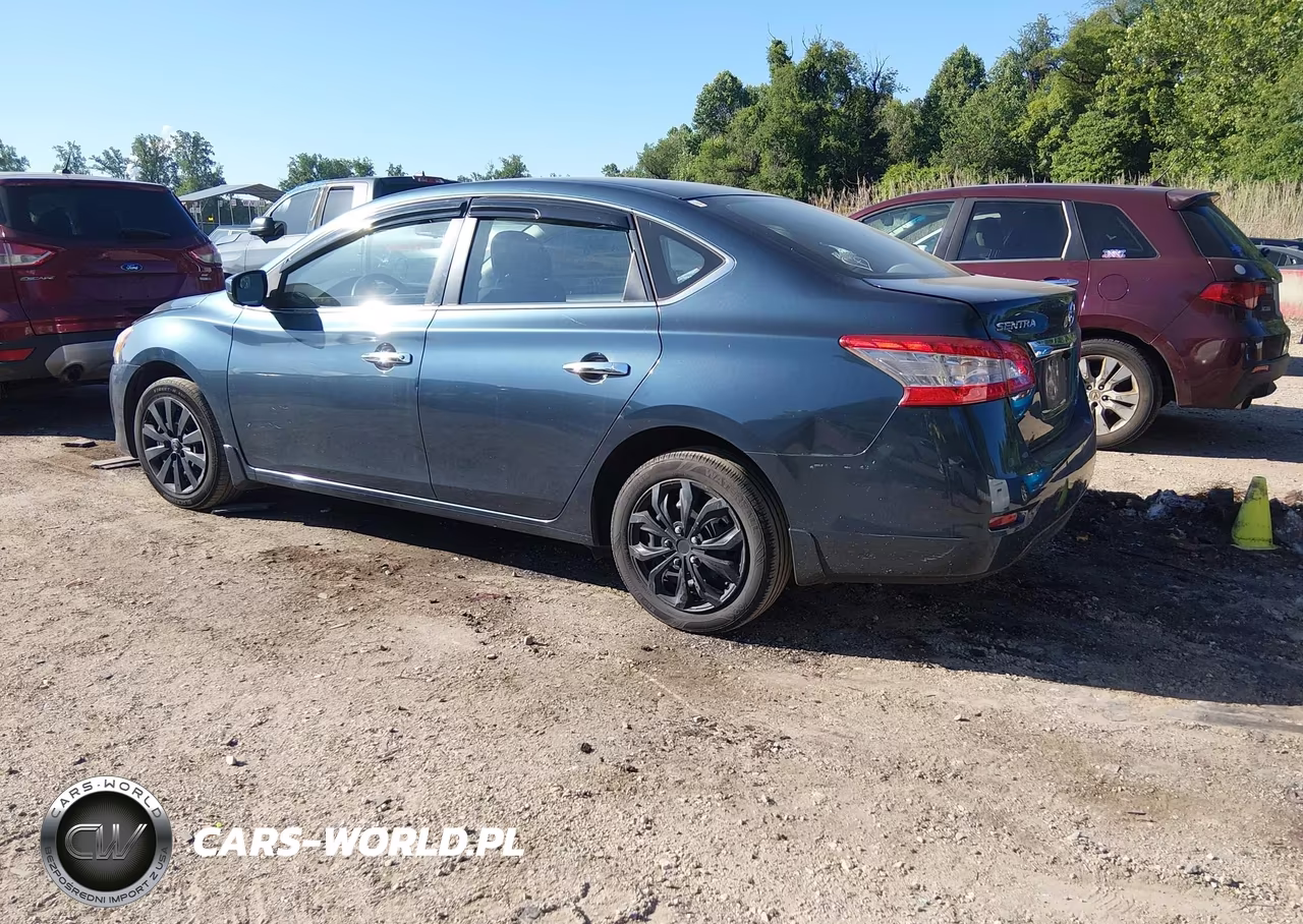 2014 Nissan Sentra Sv VIN:3N1AB7AP4EY317413 - 3