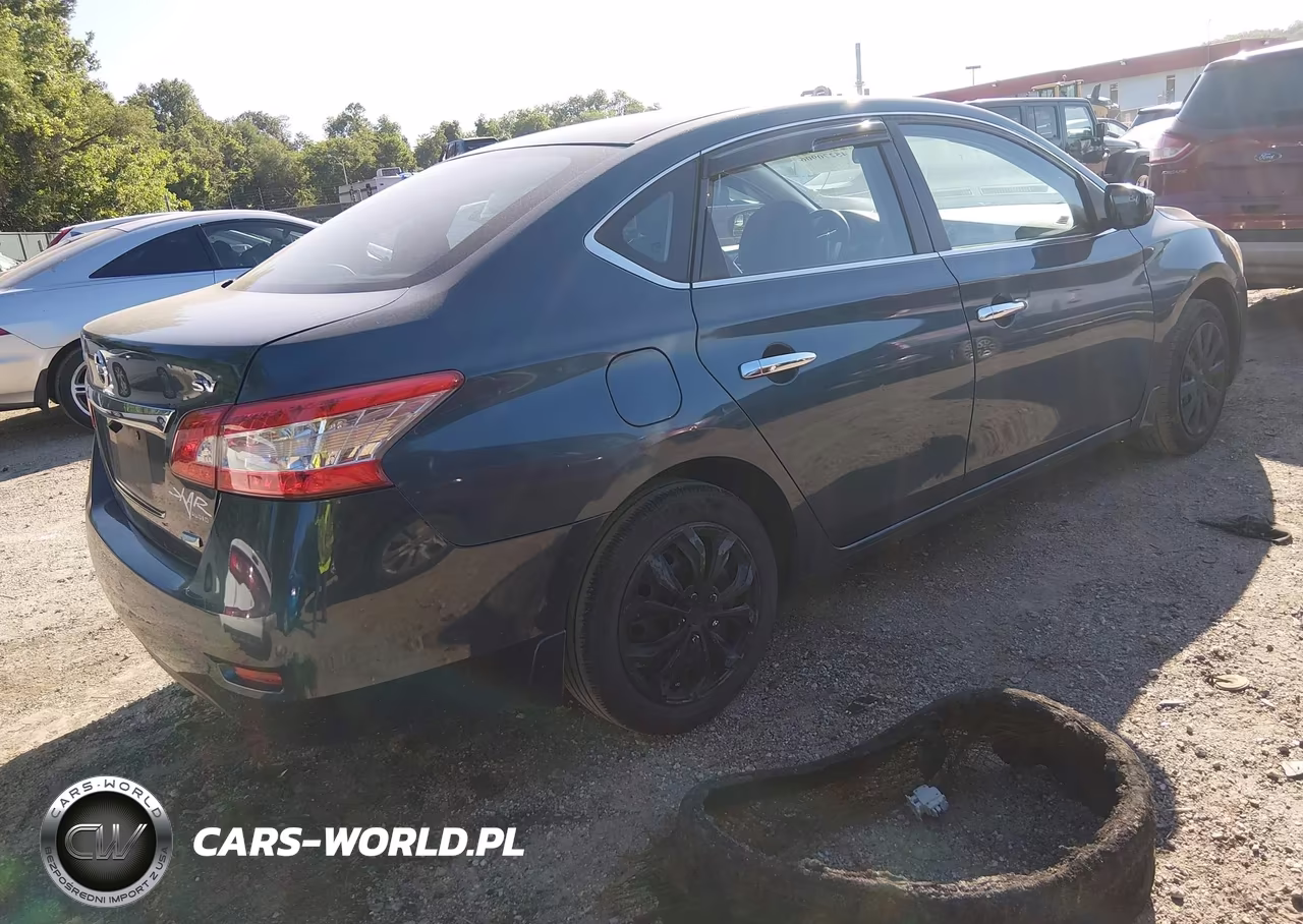 2014 Nissan Sentra Sv VIN:3N1AB7AP4EY317413 - 4