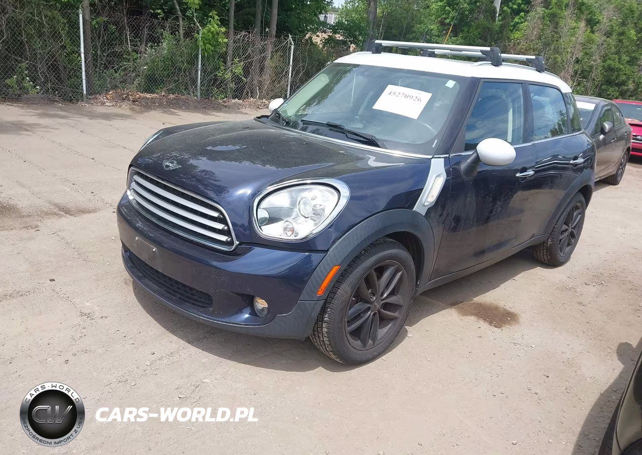 2013 Mini Countryman Cooper VIN:WMWZB3C53DWR35832 - 2