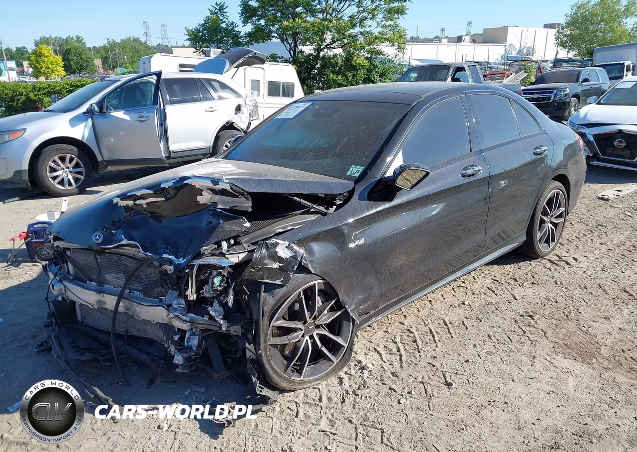 2021 Mercedes-Benz Amg C 43 4Matic VIN:W1KWF6EB1MR613497 - 2