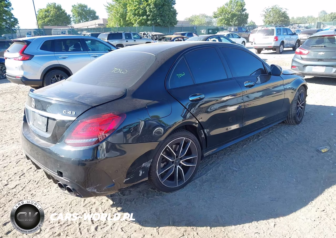 2021 Mercedes-Benz Amg C 43 4Matic VIN:W1KWF6EB1MR613497 - 4