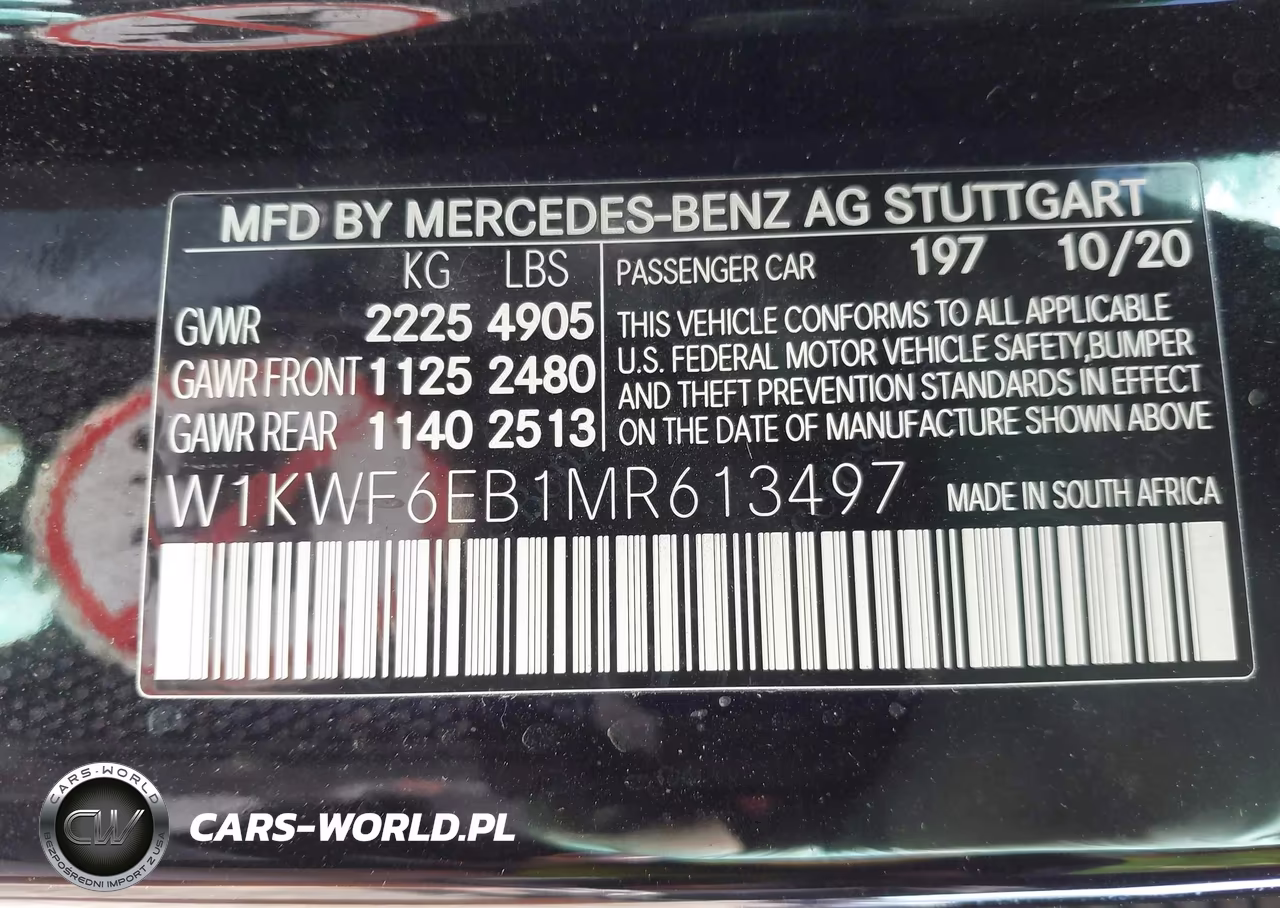 2021 Mercedes-Benz Amg C 43 4Matic VIN:W1KWF6EB1MR613497 - 9