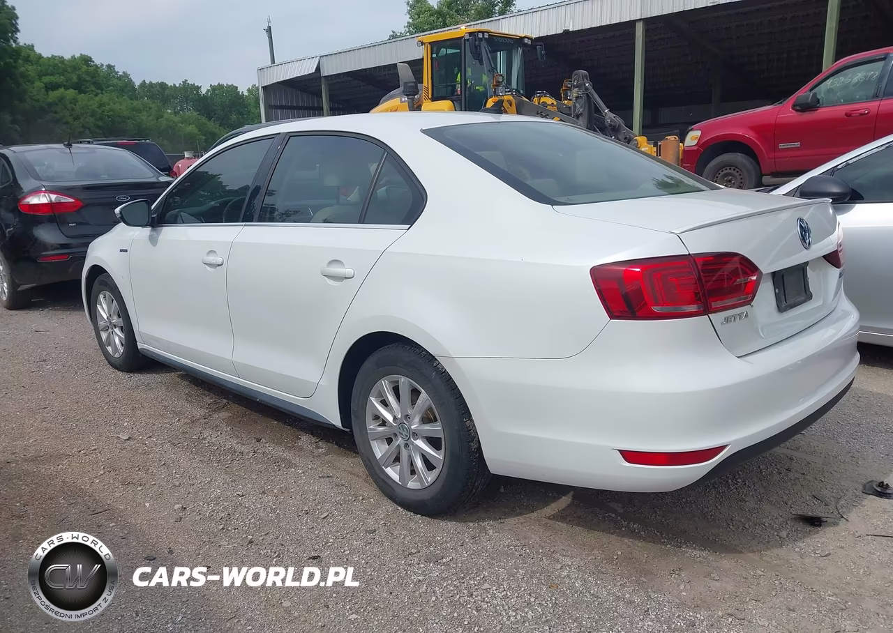 2013 Volkswagen Jetta Hybrid Se VIN:3VW637AJ9DM283905 - 3