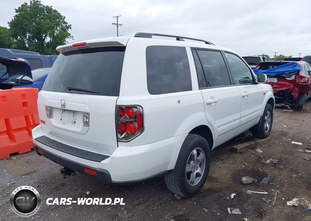2006 Honda Pilot Ex-L VIN:5FNYF28596B052217 - 4