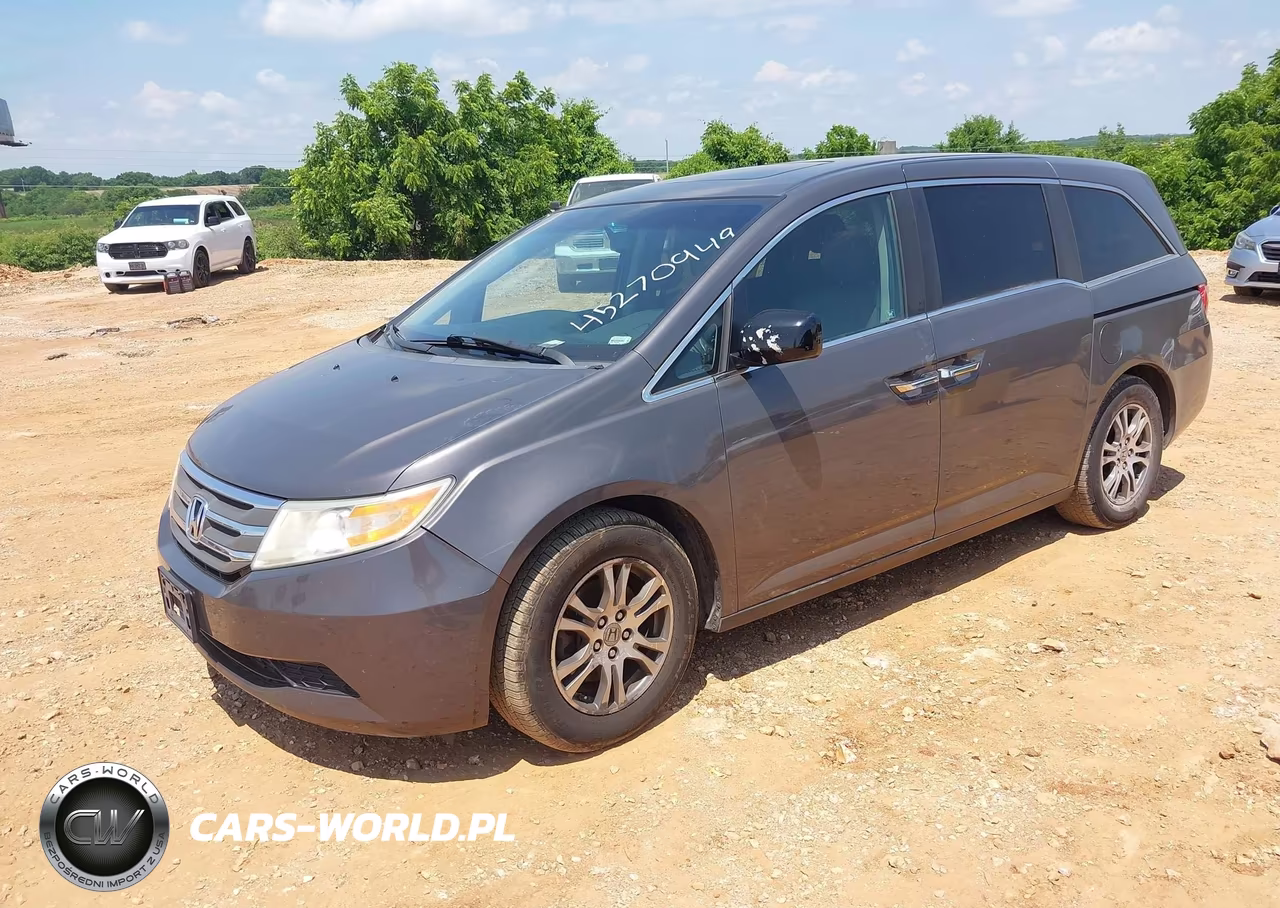 2012 Honda Odyssey Ex-L VIN:5FNRL5H66CB139544 - 2