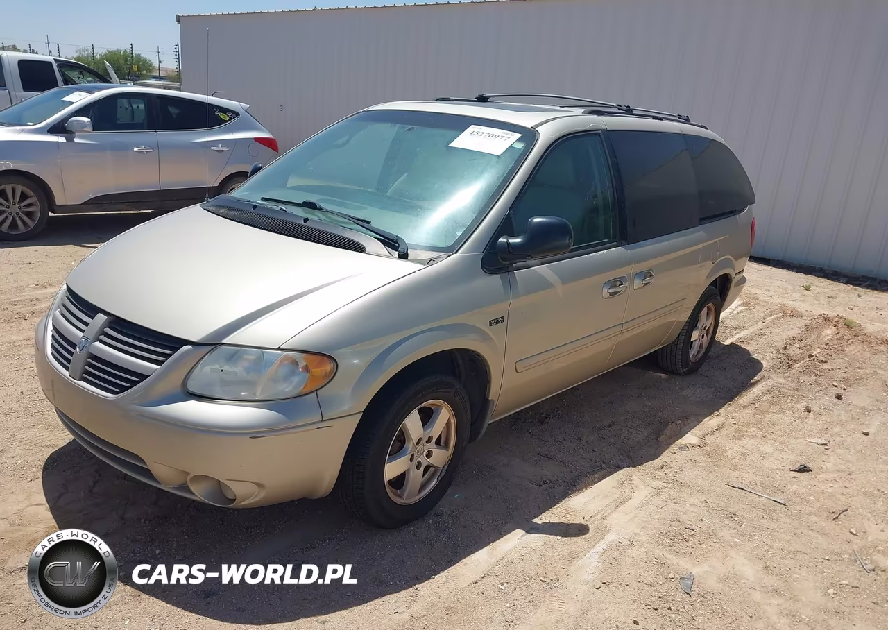 2007 Dodge Grand Caravan Sxt VIN:2D4GP44L17R357678 - 2
