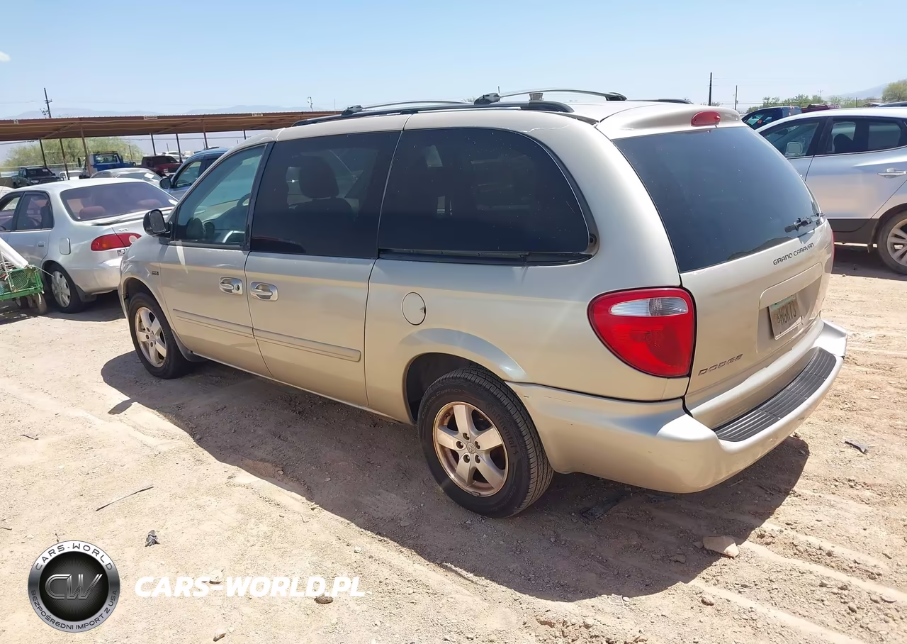 2007 Dodge Grand Caravan Sxt VIN:2D4GP44L17R357678 - 3