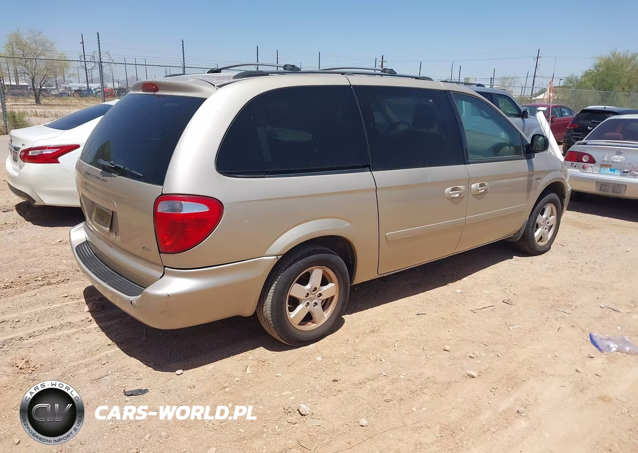 2007 Dodge Grand Caravan Sxt VIN:2D4GP44L17R357678 - 4