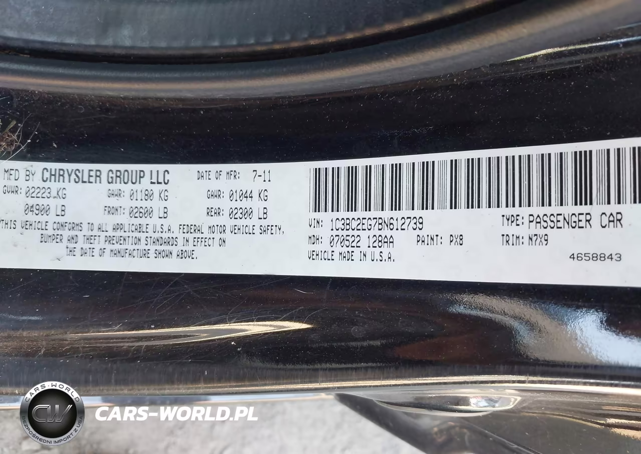 2011 Chrysler 200 Touring VIN:1C3BC2EG7BN612739 - 9
