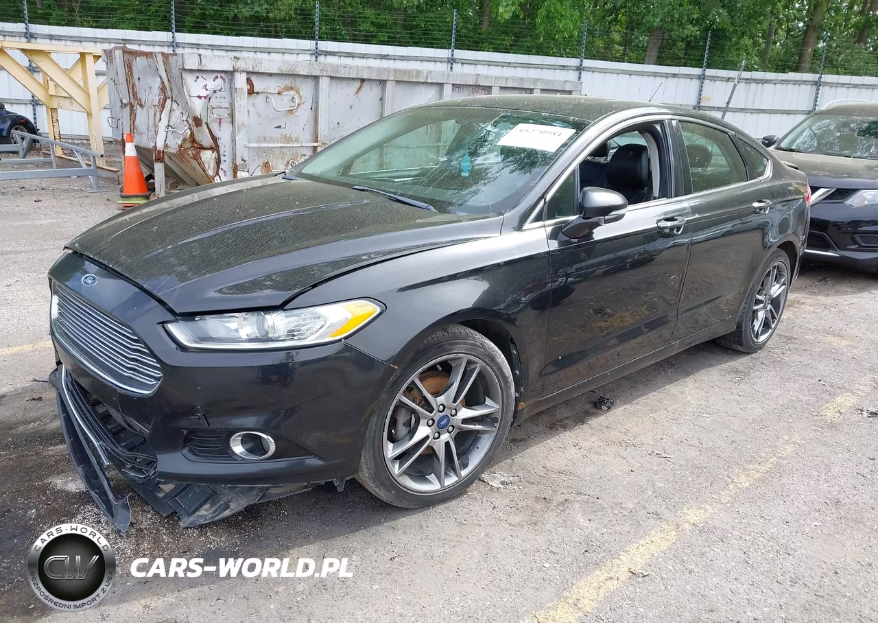2013 Ford Fusion Titanium VIN:3FA6P0K98DR107617 - 2