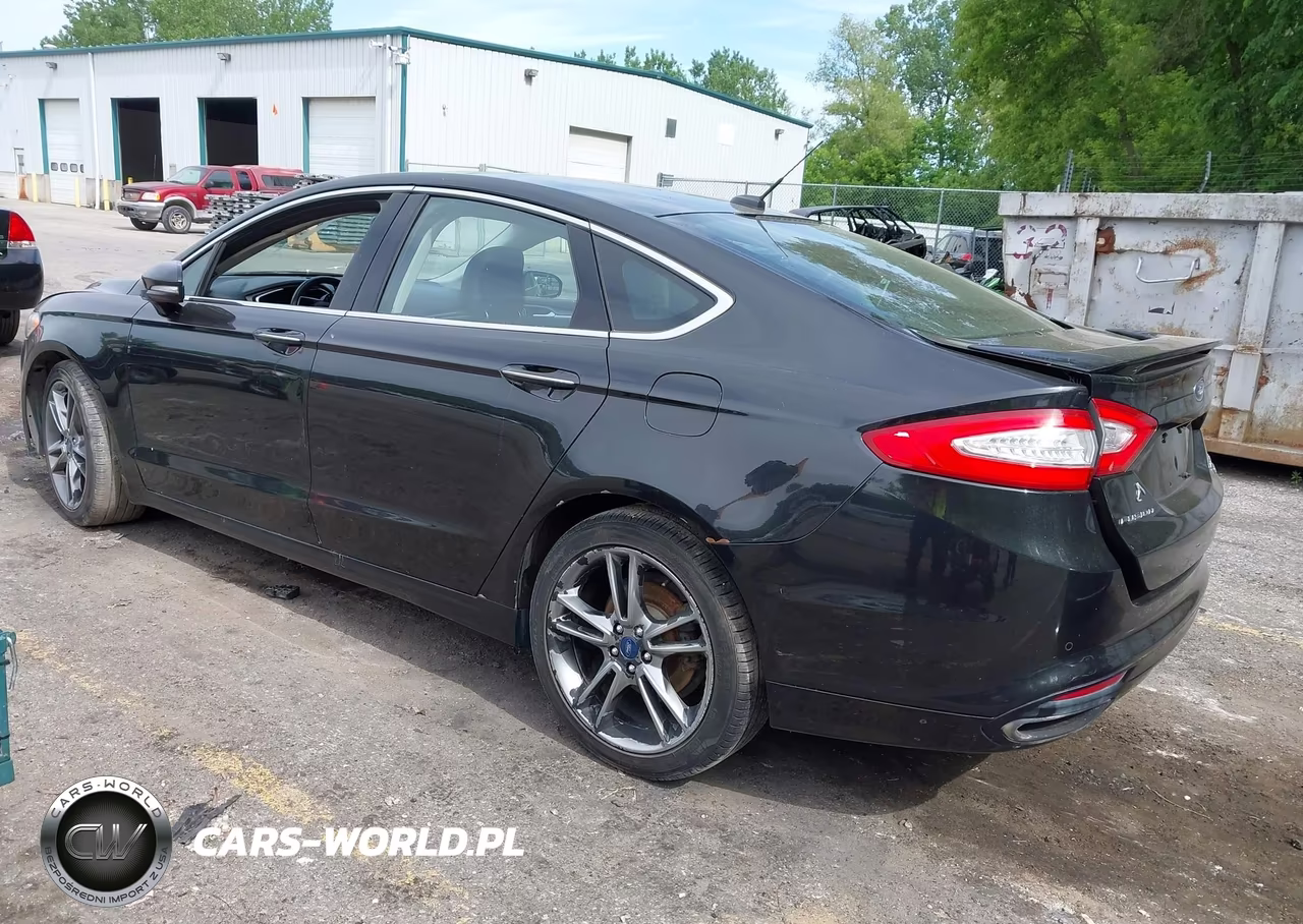 2013 Ford Fusion Titanium VIN:3FA6P0K98DR107617 - 3