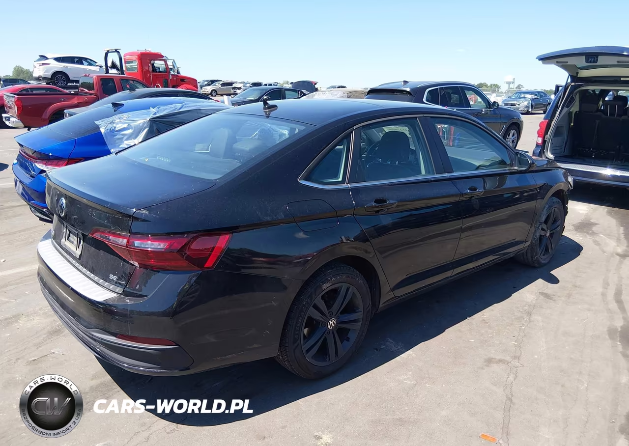 2024 Volkswagen Jetta 1.5T Se VIN:3VW7M7BU2RM012296 - 4