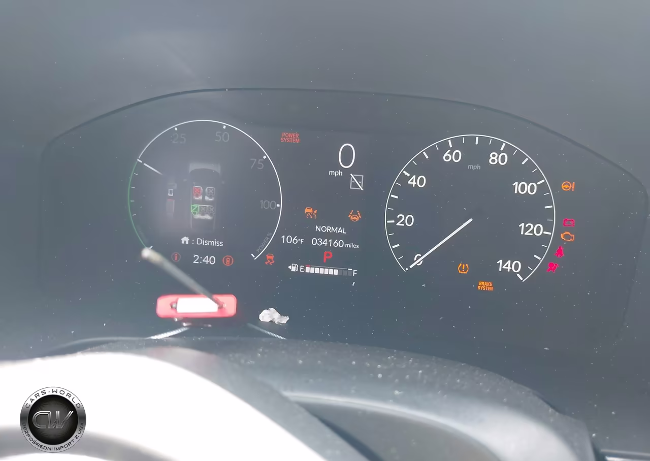2024 Honda Cr-V Hybrid Sport-L VIN:5J6RS6H8XRL016677 - 7