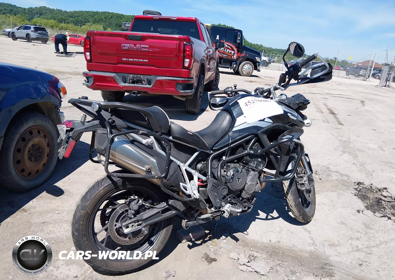 2022 Triumph Motorcycle Tiger 900 Gt Pro VIN:SMTE64DF8NTAW7983 - 4