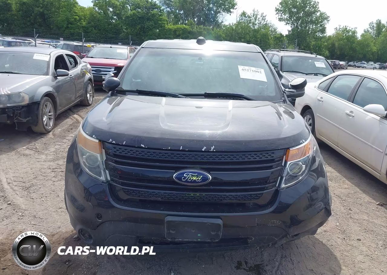 2013 Ford Utility Police Interceptor VIN:1FM5K8AR7DGC25875 - 12