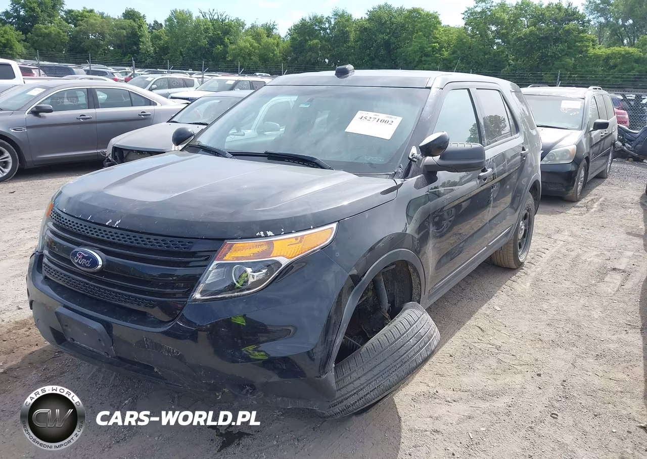 2013 Ford Utility Police Interceptor VIN:1FM5K8AR7DGC25875 - 2