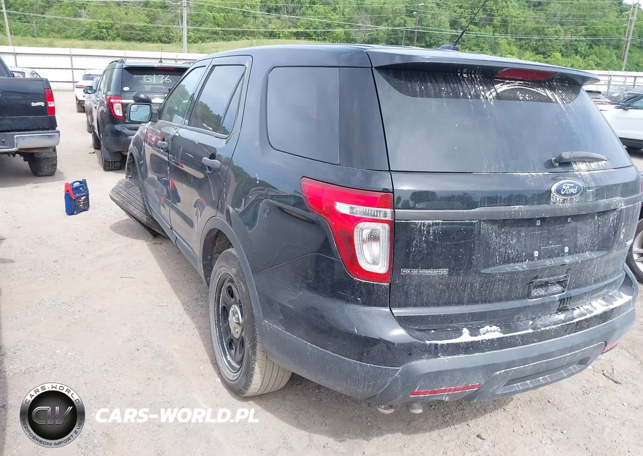 2013 Ford Utility Police Interceptor VIN:1FM5K8AR7DGC25875 - 3