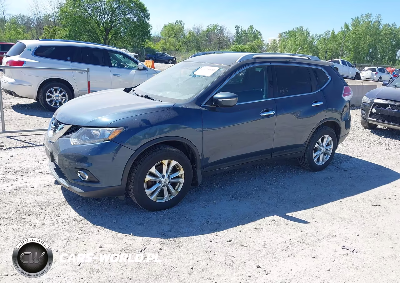 2015 Nissan Rogue Sv VIN:5N1AT2MVXFC922940 - 2