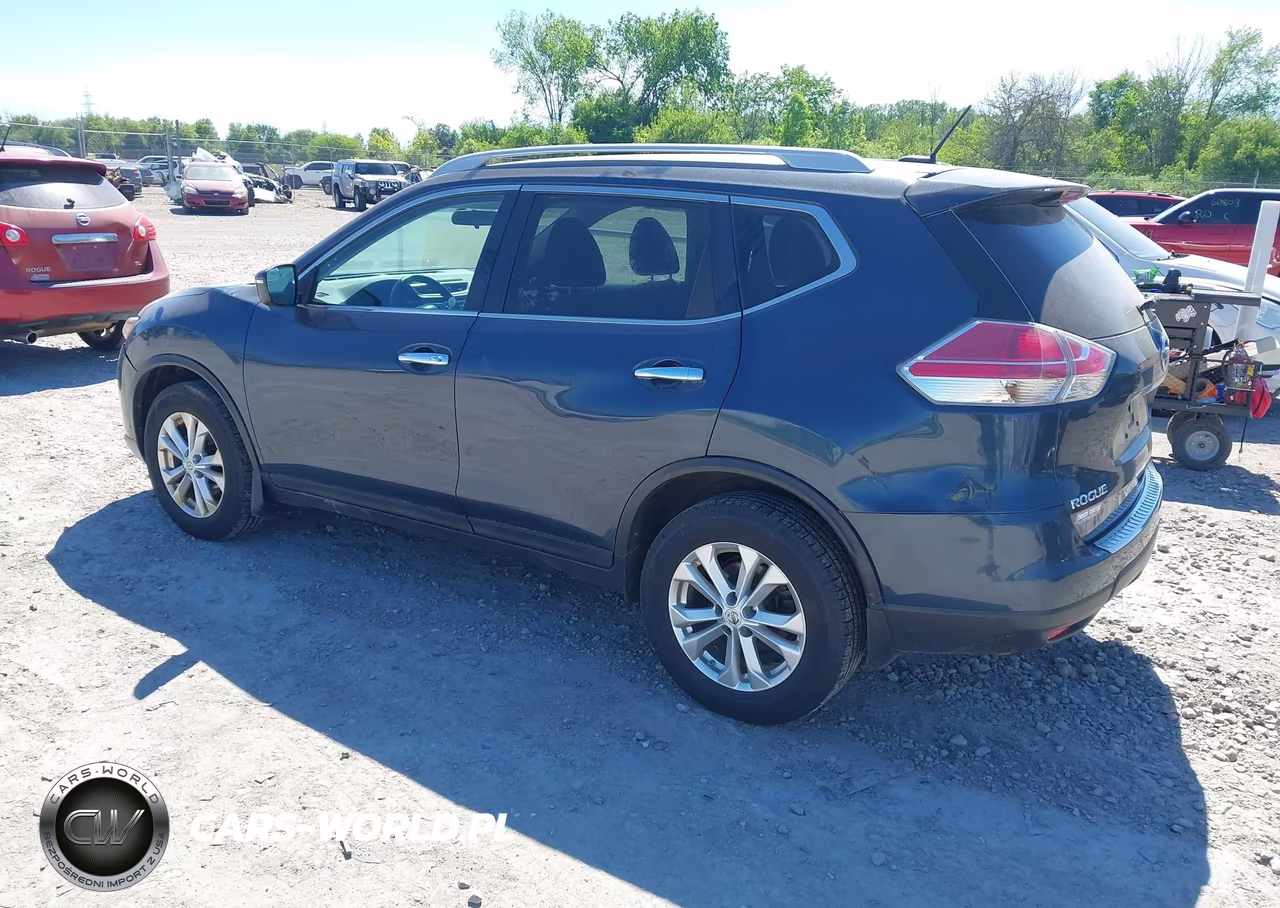 2015 Nissan Rogue Sv VIN:5N1AT2MVXFC922940 - 3
