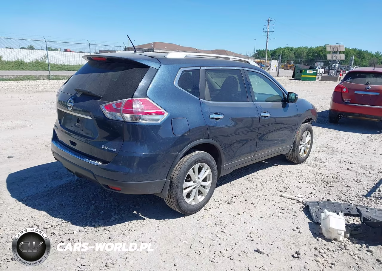 2015 Nissan Rogue Sv VIN:5N1AT2MVXFC922940 - 4
