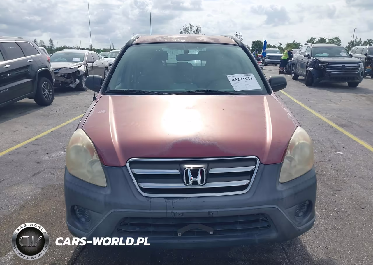 2006 Honda Cr-V Lx VIN:SHSRD68526U401342 - 6