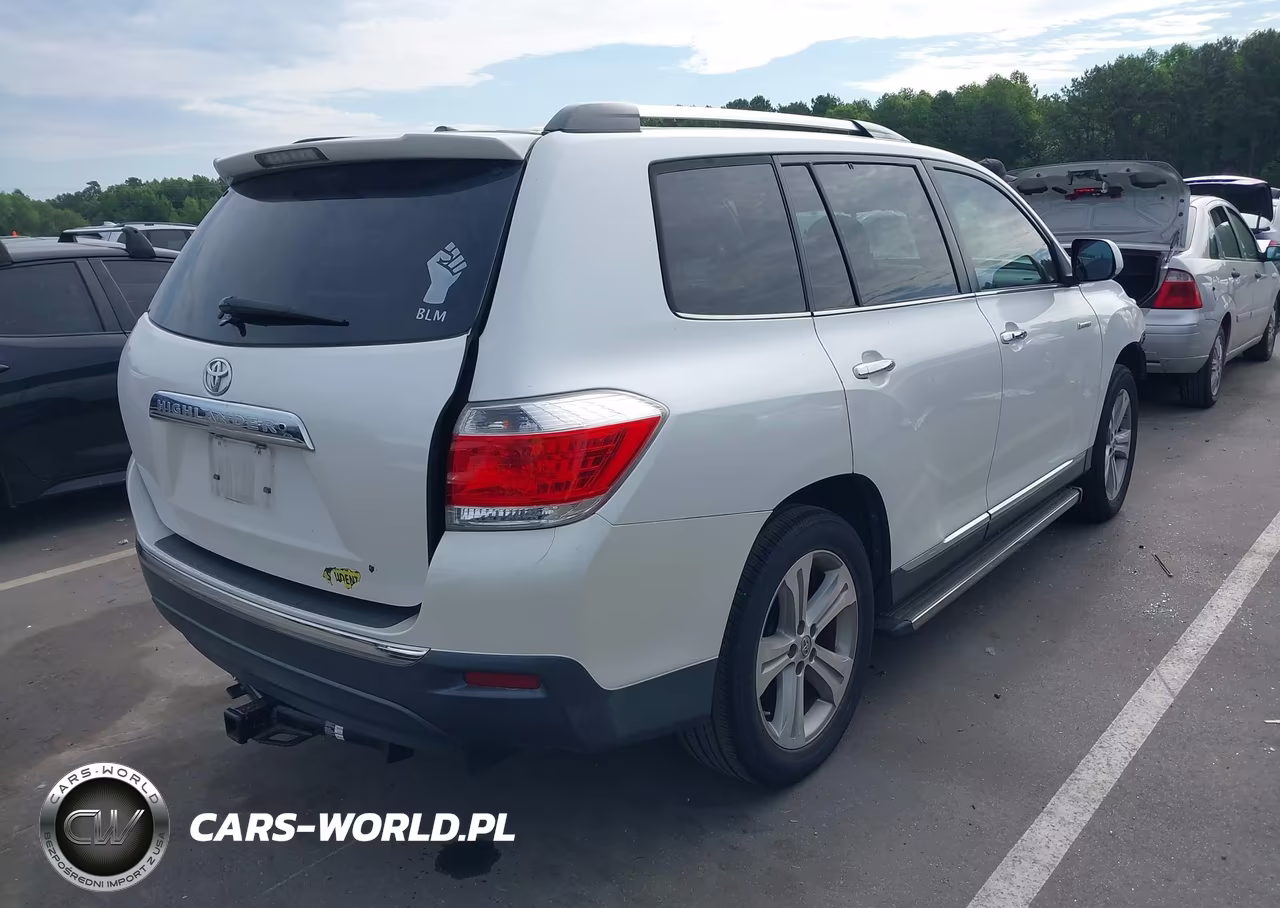 2013 Toyota Highlander Limited V6 VIN:5TDYK3EH8DS097013 - 4