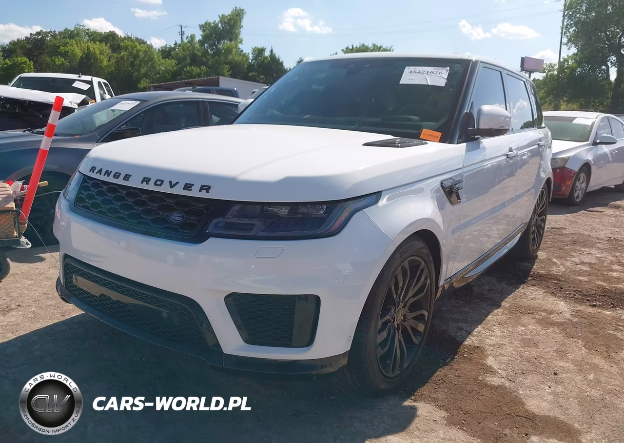 2022 Land Rover Range Rover Sport Hse Silver Edition Mhev VIN:SALWR2SU8NA209363 - 2