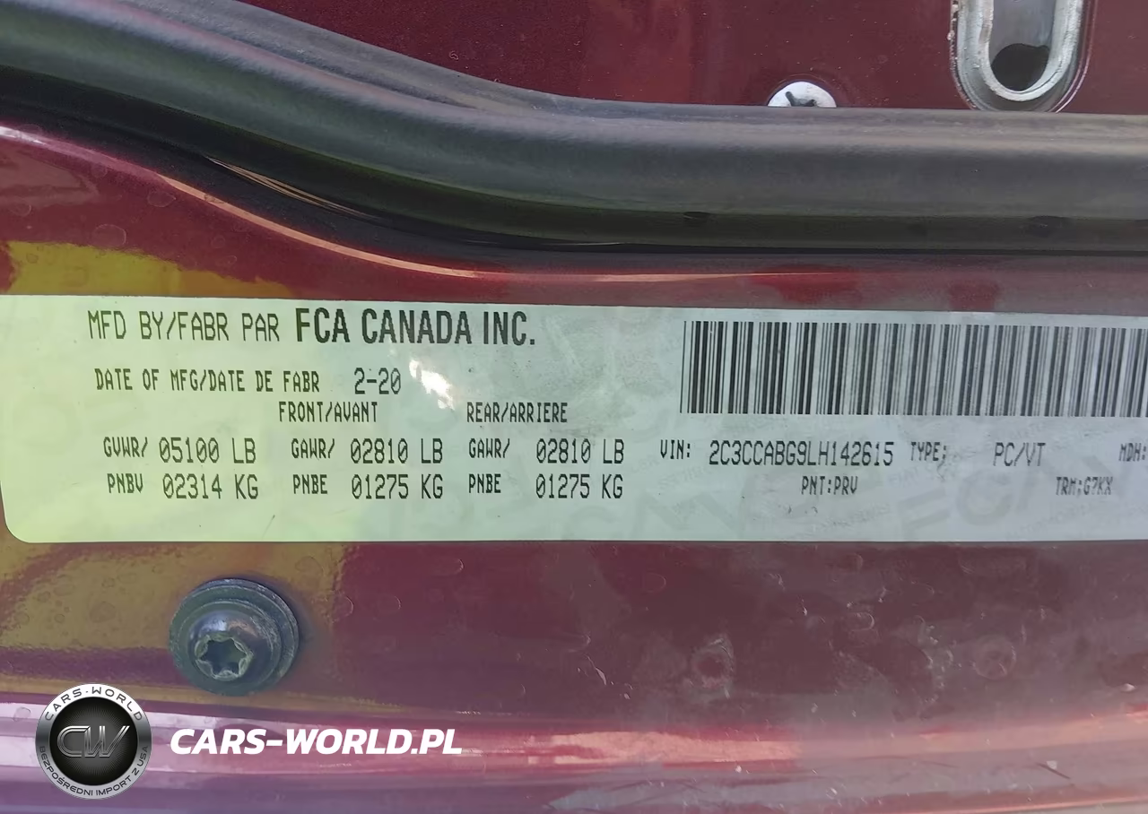 2020 Chrysler 300 S VIN:2C3CCABG9LH142615 - 9