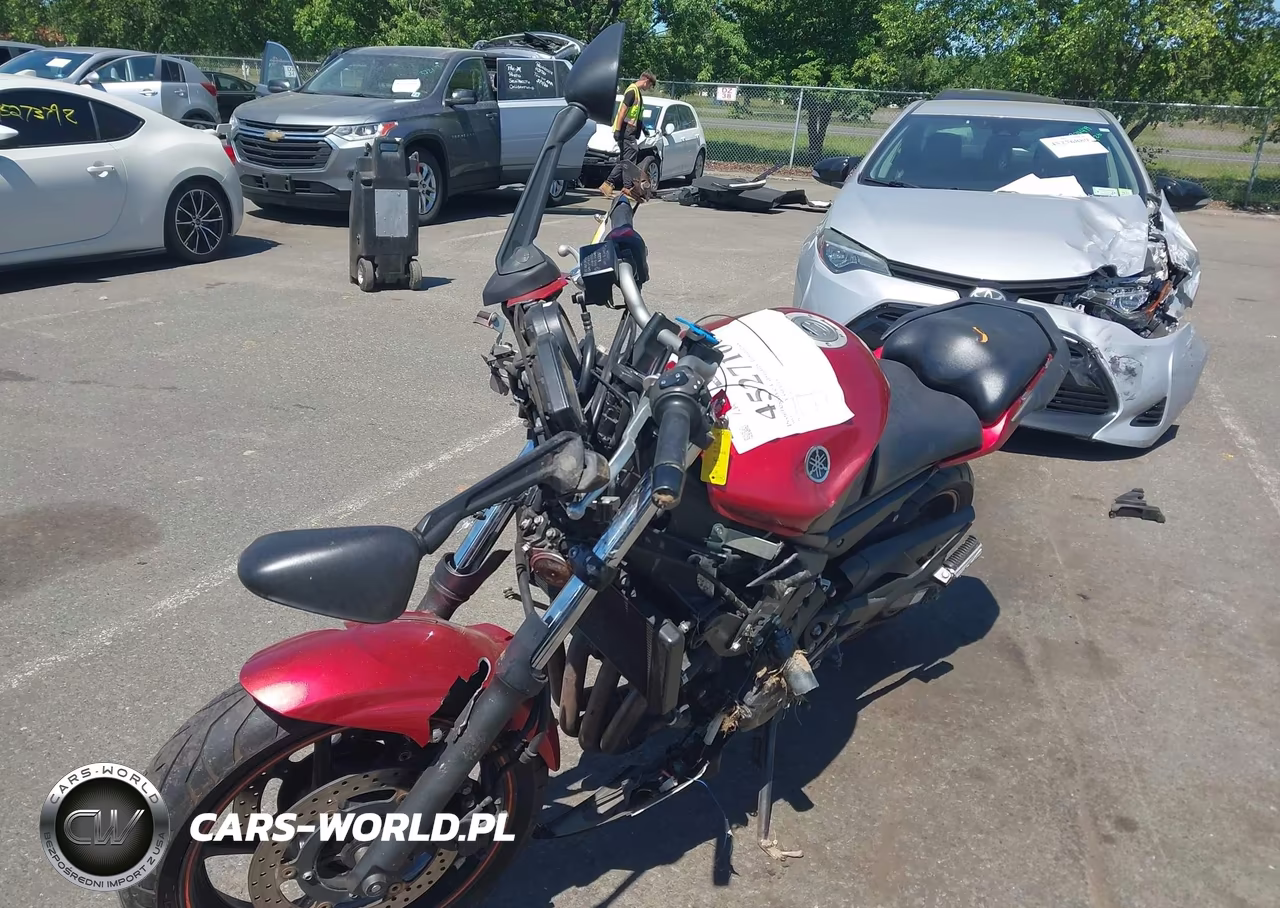 2011 Yamaha Fz6 R VIN:JYARJ18E3BA007222 - 2