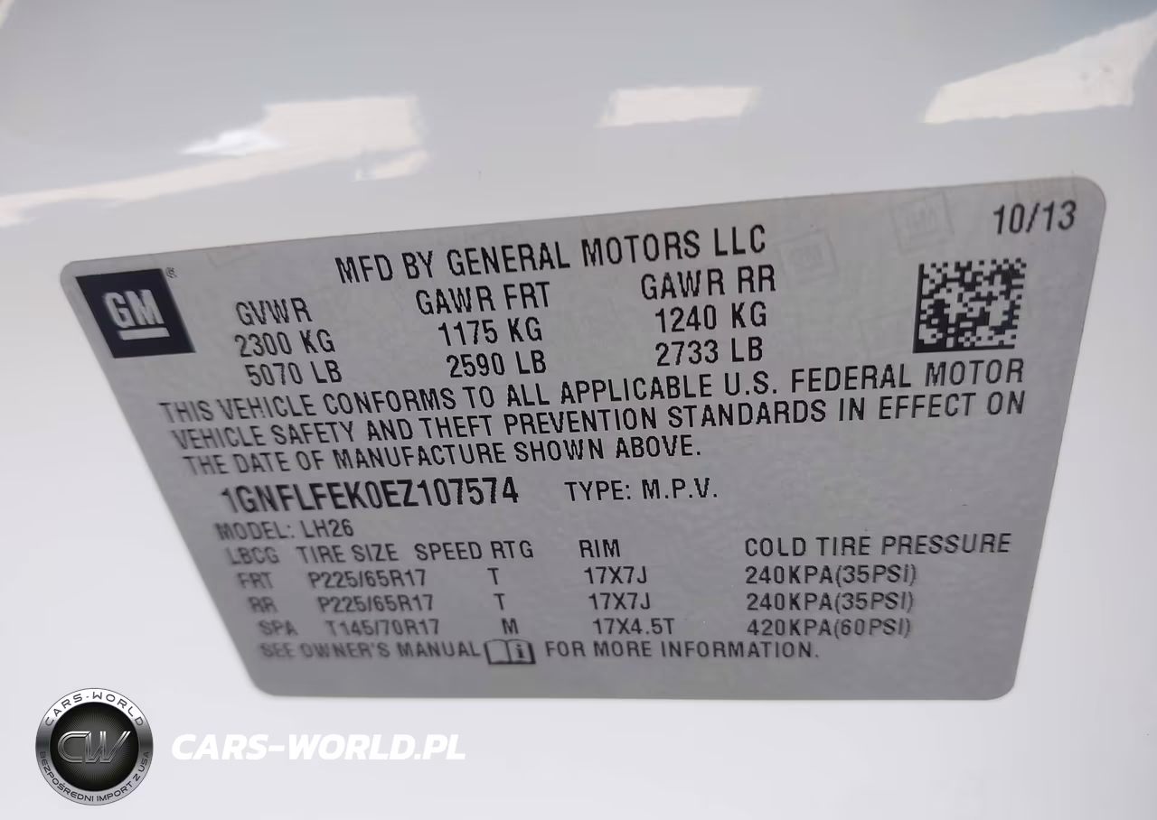2014 Chevrolet Equinox 1Lt VIN:1GNFLFEK0EZ107574 - 9