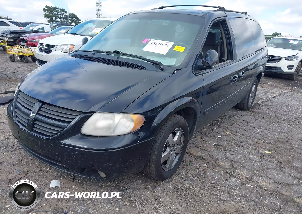 2007 Dodge Grand Caravan Sxt VIN:2D4GP44L37R292137 - 2