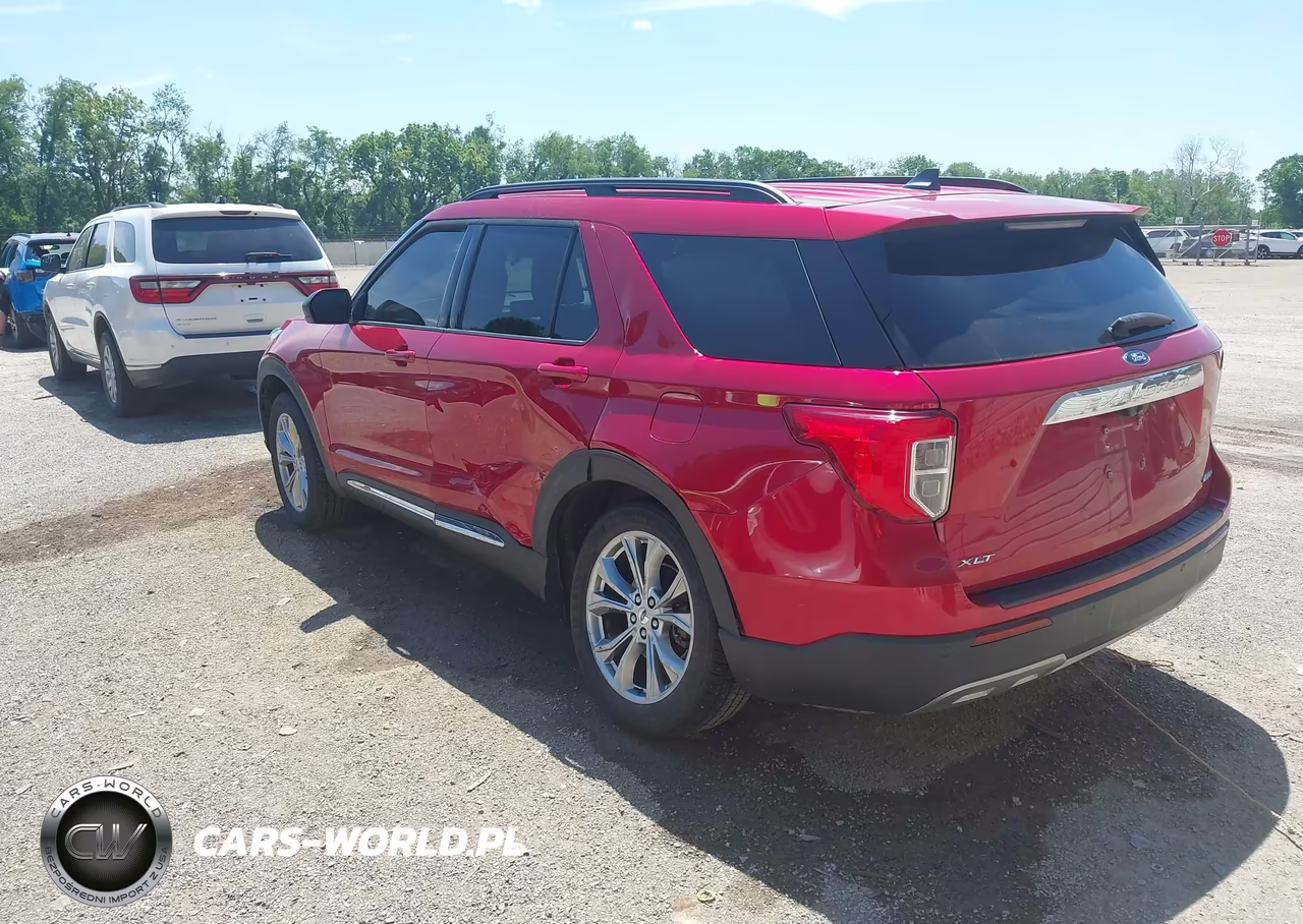 2021 Ford Explorer Xlt VIN:1FMSK8DH8MGC26717 - 3