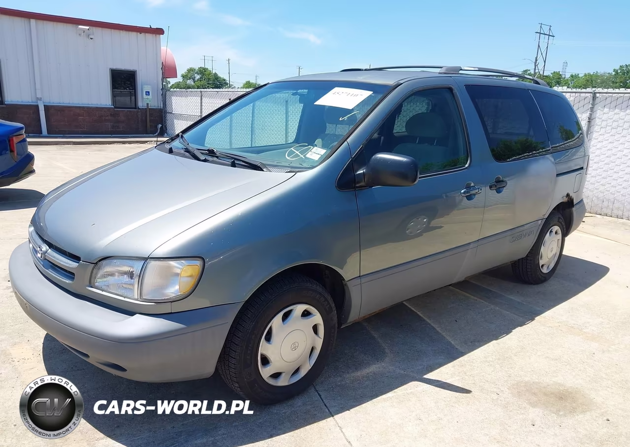 1999 Toyota Sienna Le VIN:4T3ZF13C2XU120390 - 2