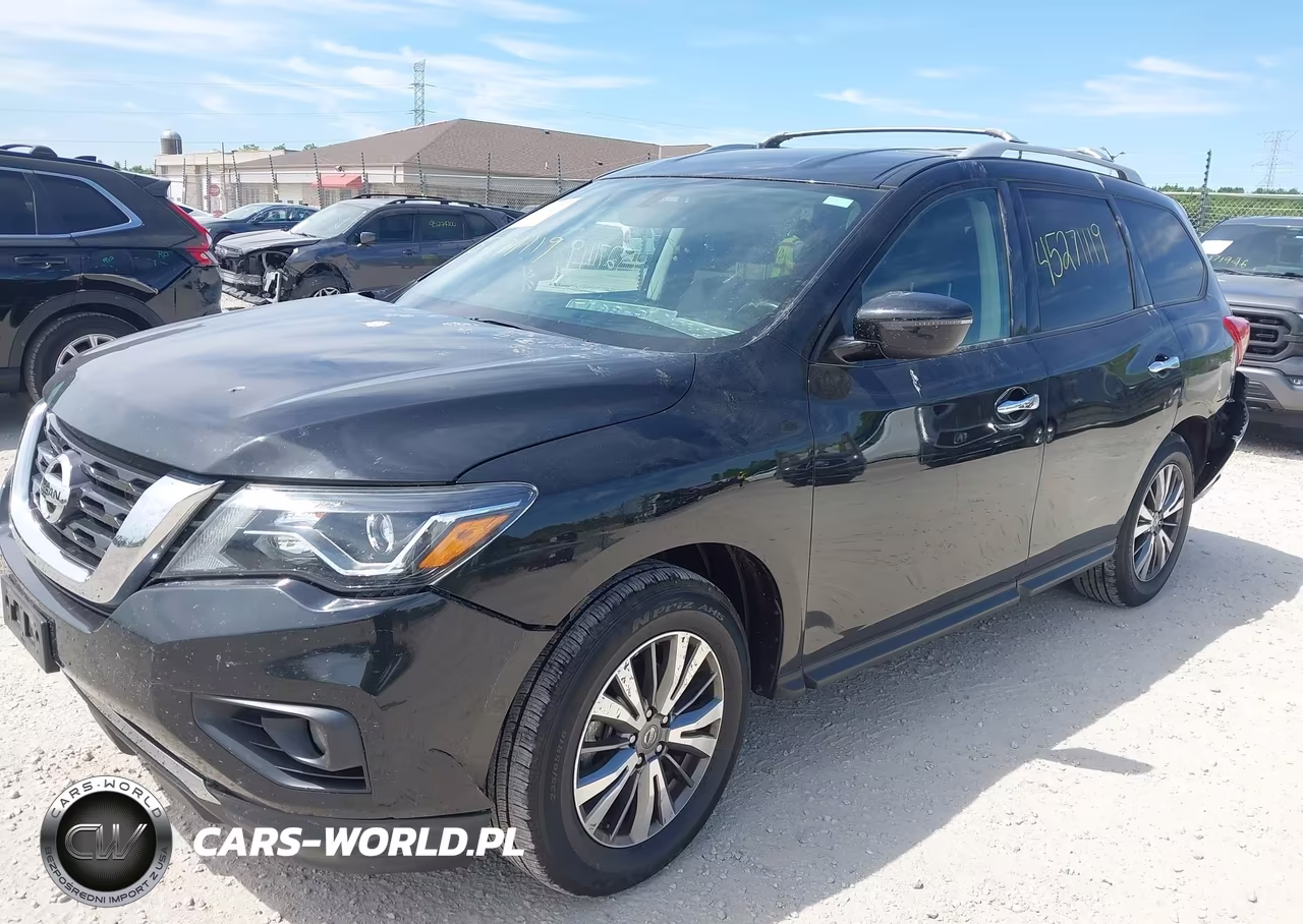 2018 Nissan Pathfinder Sv VIN:5N1DR2MM3JC633989 - 2