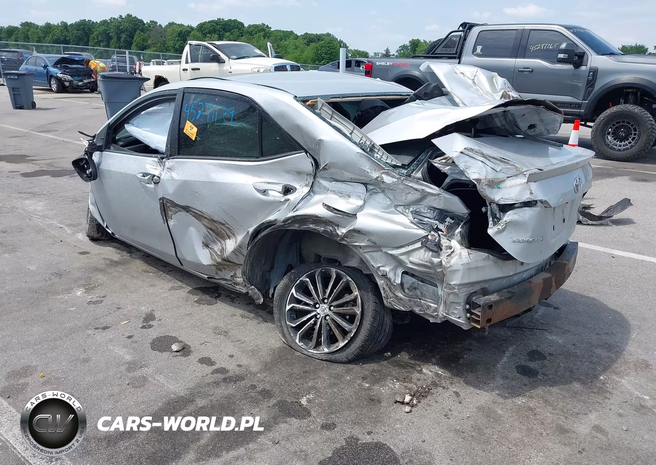 2014 Toyota Corolla S Plus VIN:2T1BURHE3EC131020 - 3
