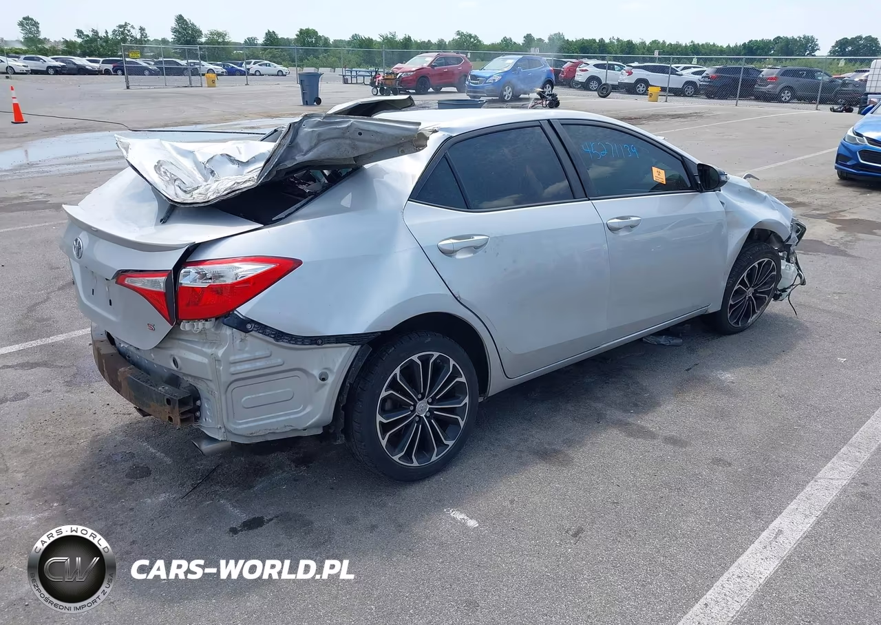 2014 Toyota Corolla S Plus VIN:2T1BURHE3EC131020 - 4