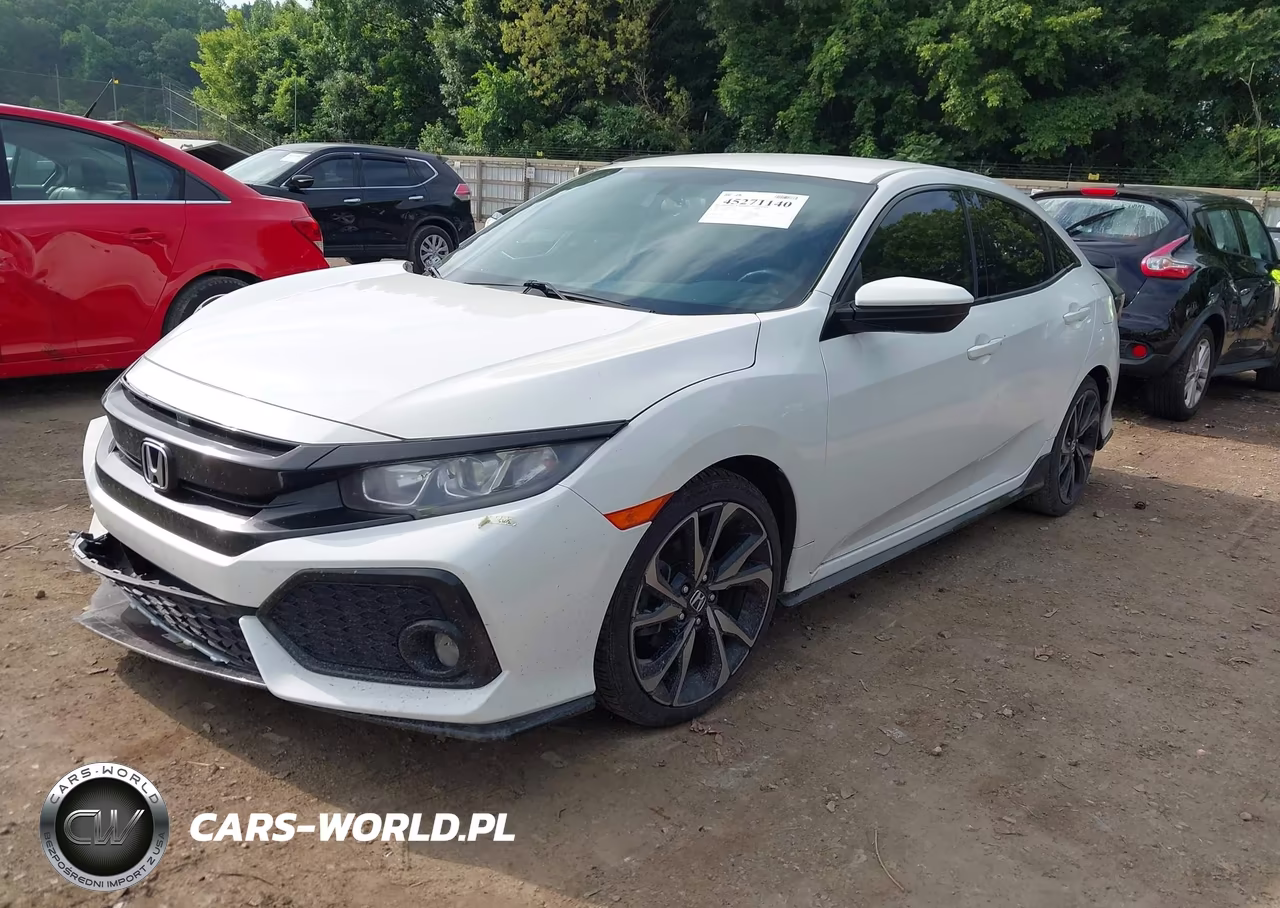 2018 Honda Civic Sport VIN:SHHFK7H40JU222298 - 2