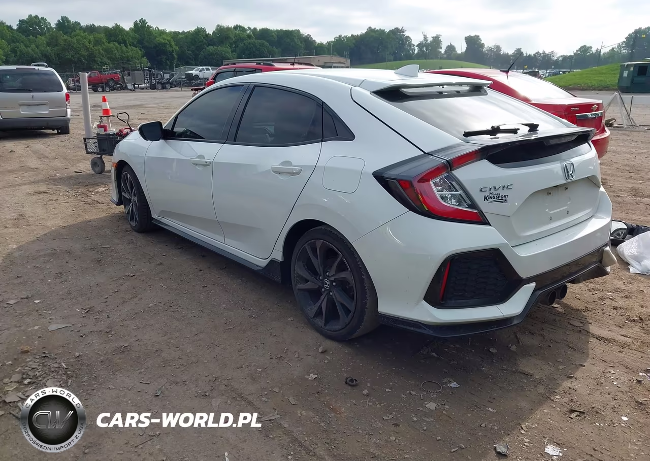 2018 Honda Civic Sport VIN:SHHFK7H40JU222298 - 3