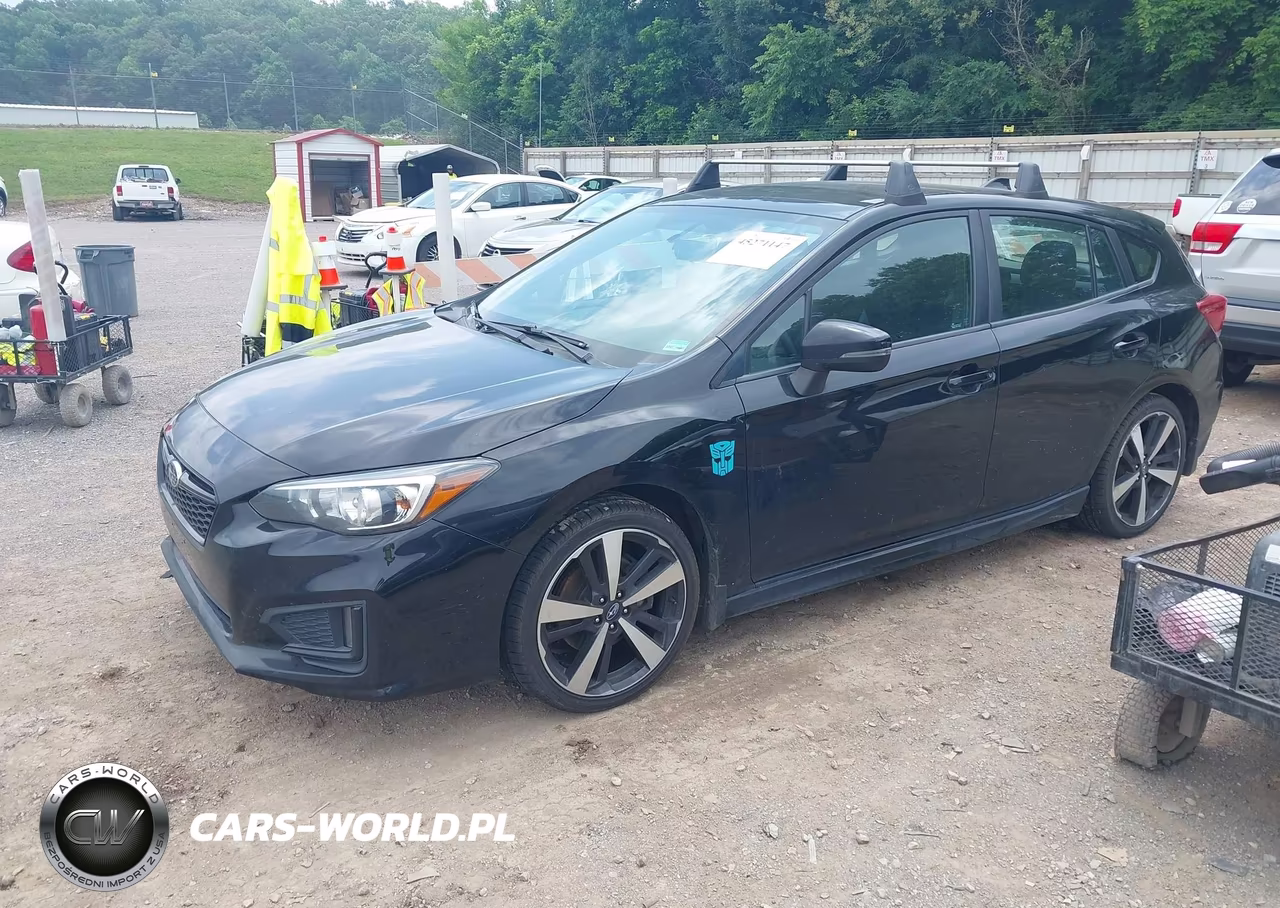 2019 Subaru Impreza 2.0I Sport VIN:4S3GTAJ66K1705283 - 2