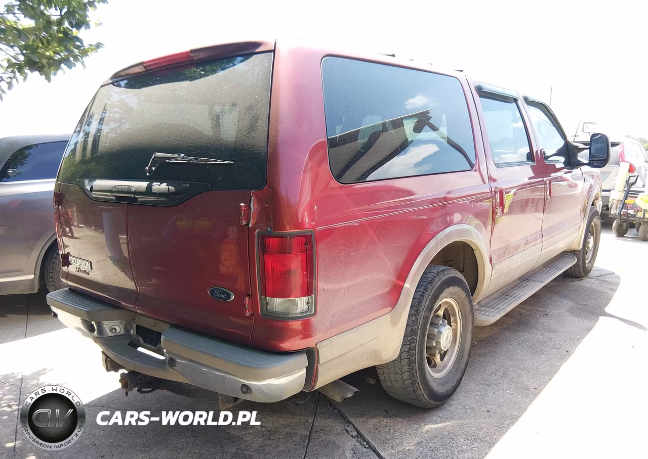 2001 Ford Excursion Limited VIN:1FMNU42F71EB99163 - 4