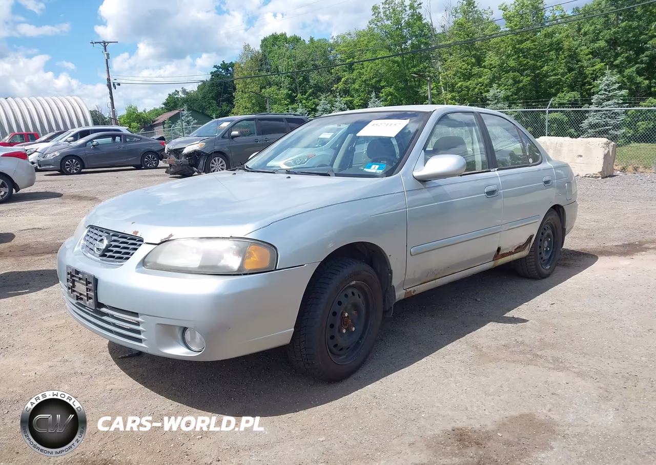 2003 Nissan Sentra Gxe VIN:3N1CB51DX3L791721 - 2