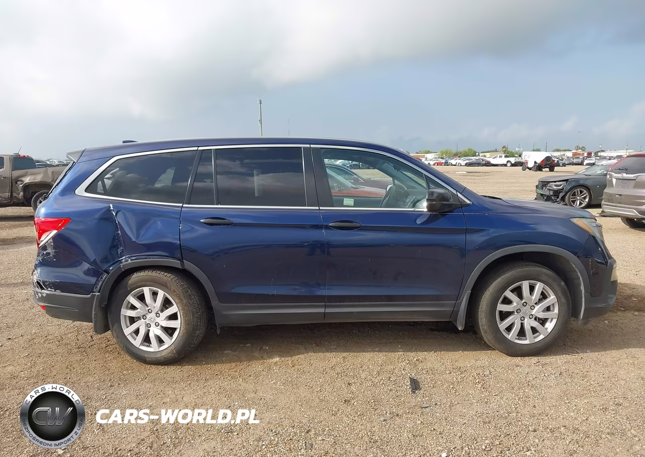 2019 Honda Pilot Lx VIN:5FNYF5H19KB044479 - 13