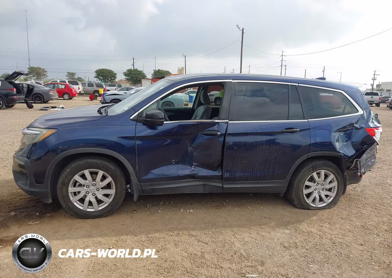2019 Honda Pilot Lx VIN:5FNYF5H19KB044479 - 14