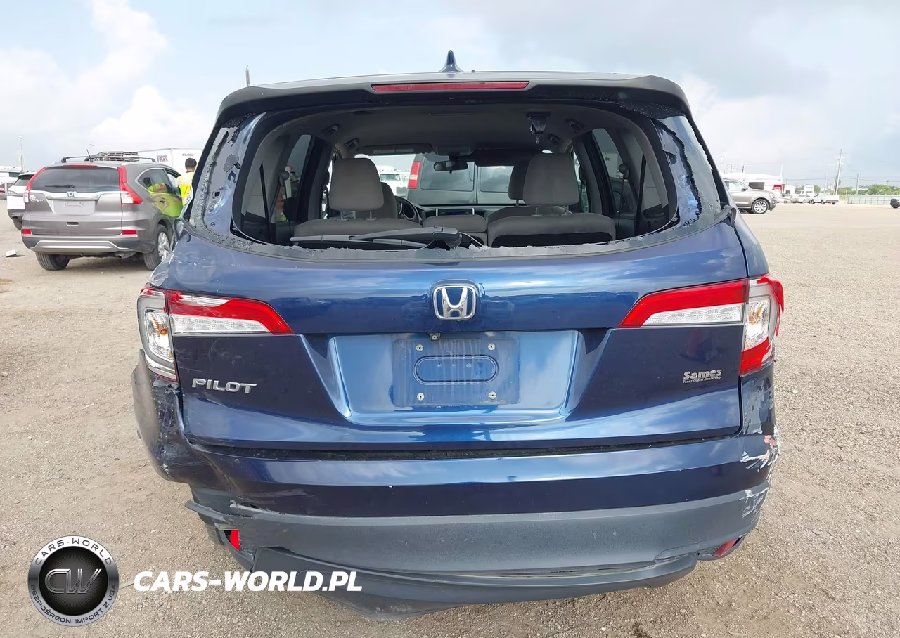 2019 Honda Pilot Lx VIN:5FNYF5H19KB044479 - 16