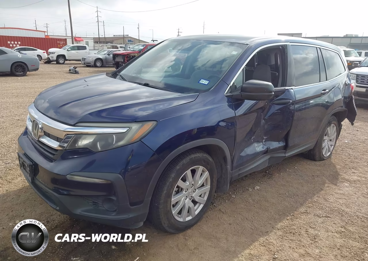 2019 Honda Pilot Lx VIN:5FNYF5H19KB044479 - 2