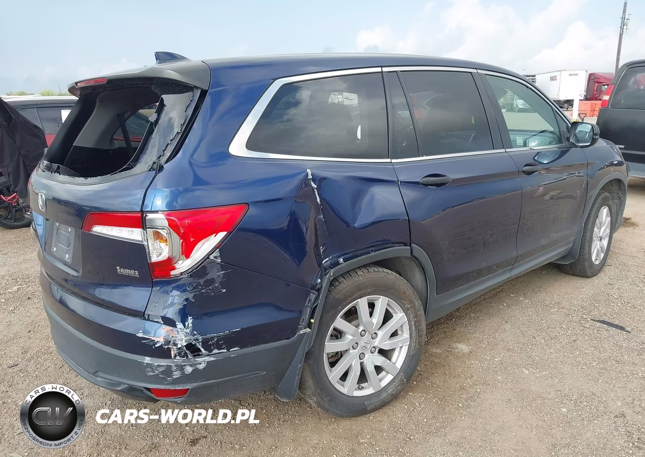 2019 Honda Pilot Lx VIN:5FNYF5H19KB044479 - 4