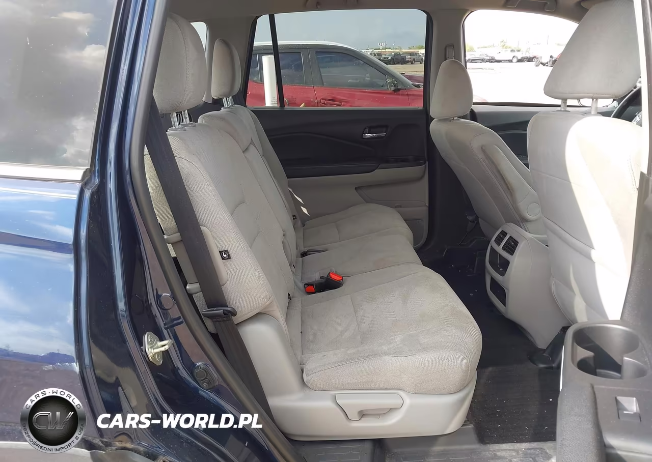 2019 Honda Pilot Lx VIN:5FNYF5H19KB044479 - 8