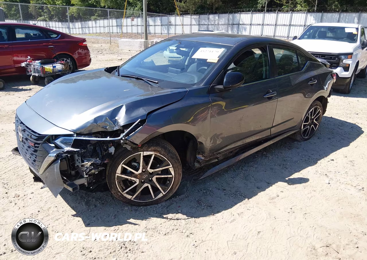 2025 Nissan Sentra Sr VIN:3N1AB8DV9SY226679 - 2
